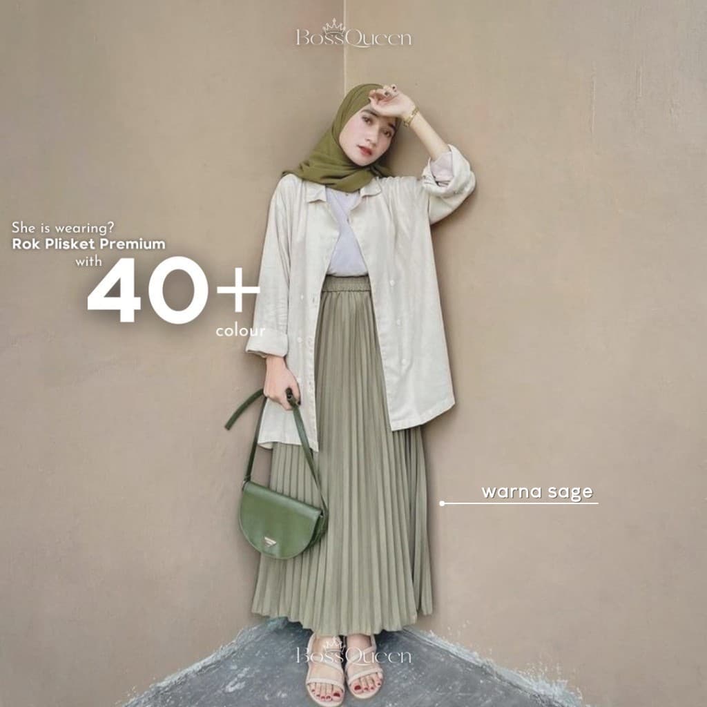 Review Rok Plisket Premium: Solusi OOTD Anti Ribet & Hemat