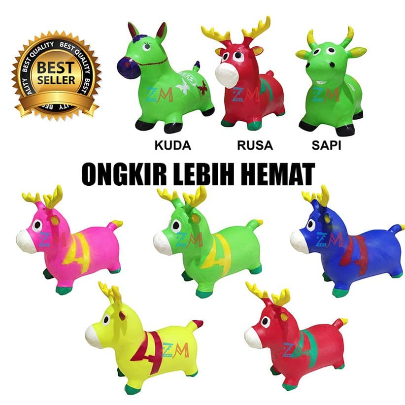 Review Jumping Animal: Kuda-Kudaan Karet Viral Penyelamat Ortu