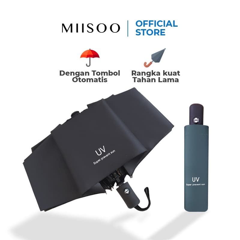 Review Payung Lipat Otomatis MIISOO: Anti UV & Praktis