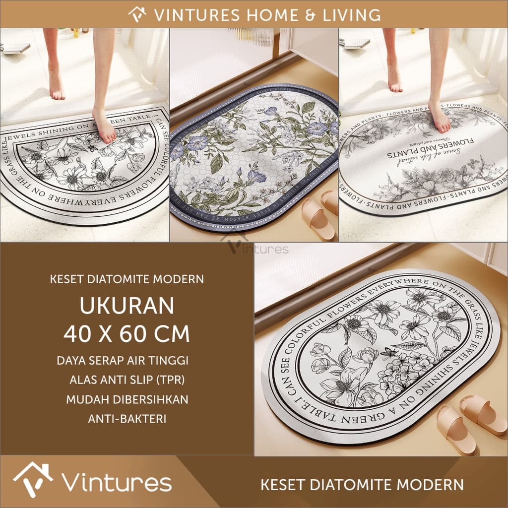 Review Keset Diatomite: Lantai Kering Ajaib & Anti Bau
