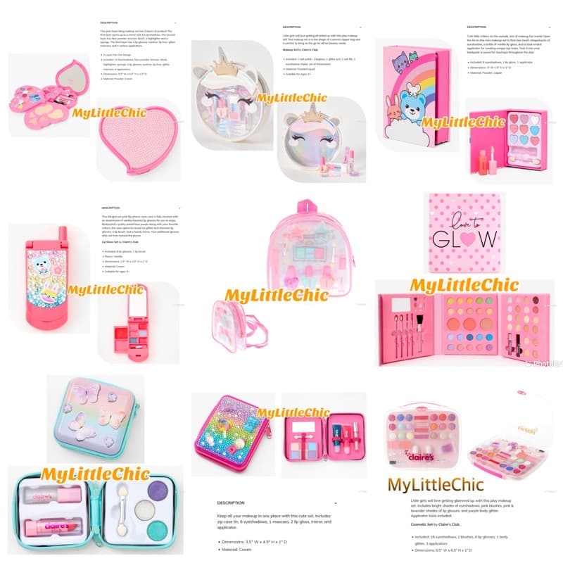 Claire's Unicorn Makeup Set: Ajaib untuk Si Kecil!