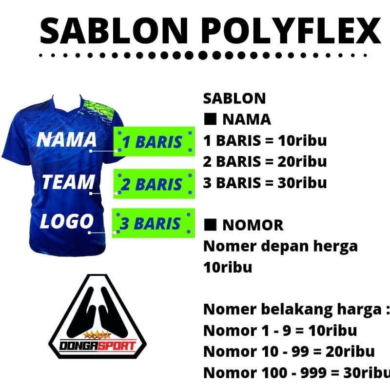 Review Sablon Jersey SB-01: Nama Punggung Anti Luntur?