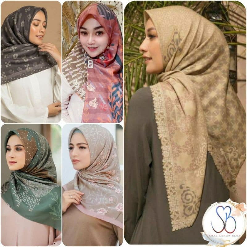 Review Hijab Voal Segi Empat Motif: Cantik, Murah, & Anti-Letoy!