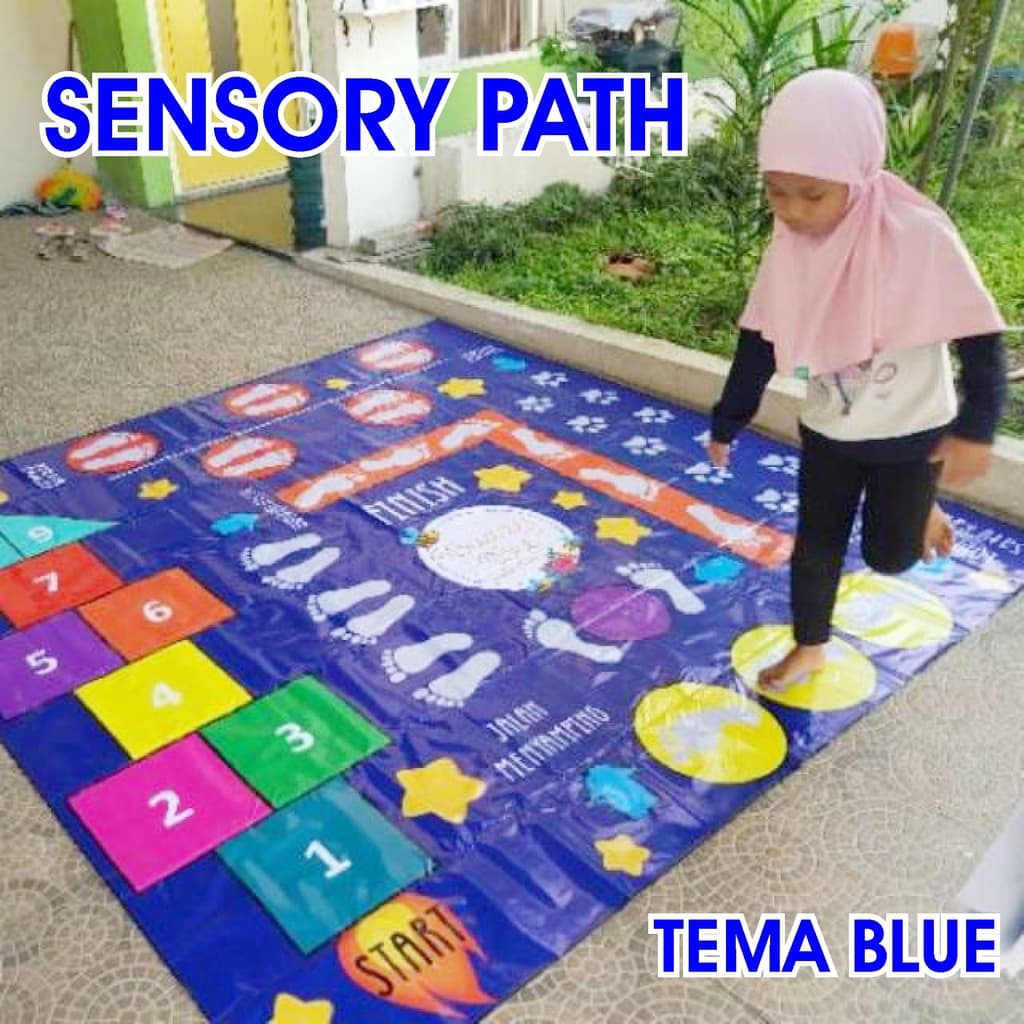 Review Sensory Path Space Engklek: Mainan Edukasi Seru Anak!