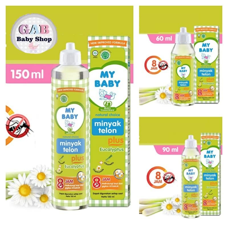 Review MY BABY Minyak Telon Plus: Wangi Khas & Anti Nyamuk