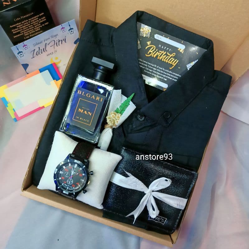 Review Kemeja Cowo Gift Box: Kado Praktis & Keren!