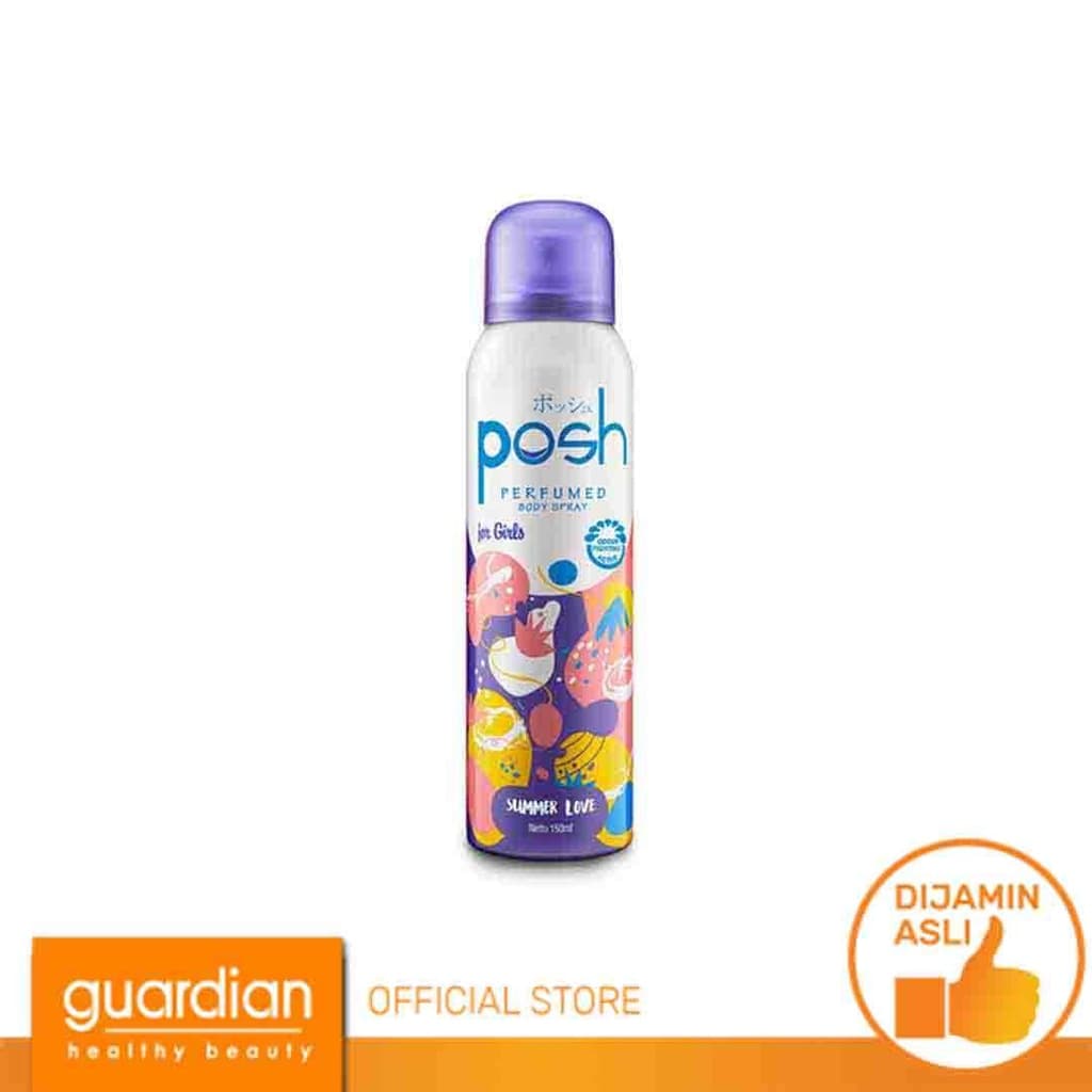 Review POSH Body Spray Summer Love: Wangi Segar Musim Panas