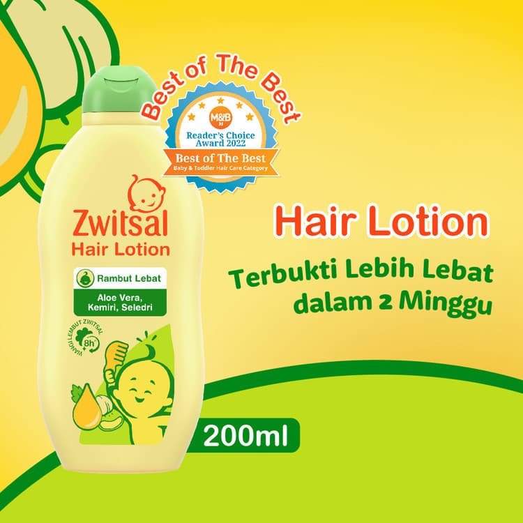 Review Zwitsal Hair Lotion: Rahasia Rambut Tebal & Wangi Bayi