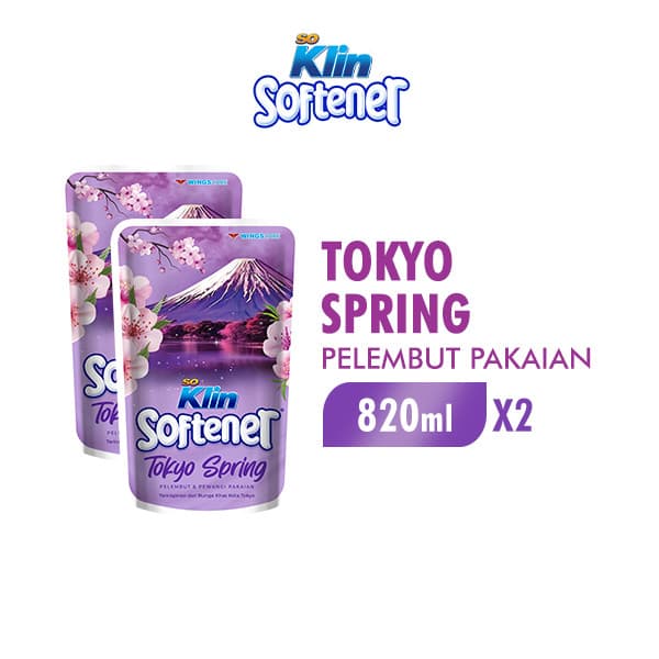 Soklin Softener Mystical Tokyo: Sensasi Jepang di Pakaianmu!
