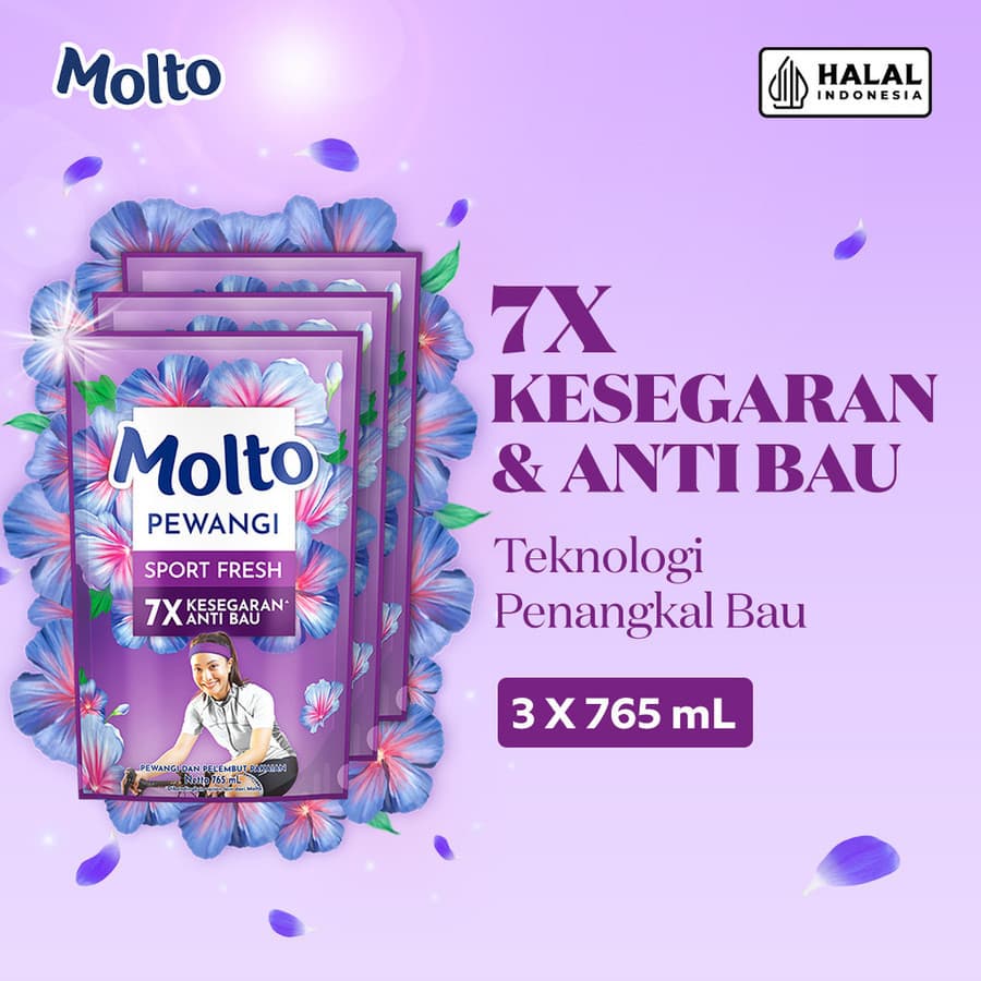 Review Molto Sport Fresh: Baju Anti Bau Keringat Seharian!