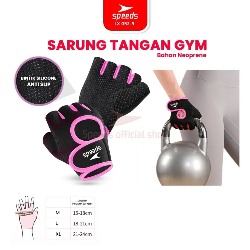 Review SPEEDS LX 052-9: Sarung Tangan Gym Anti-Slip Terbaik?