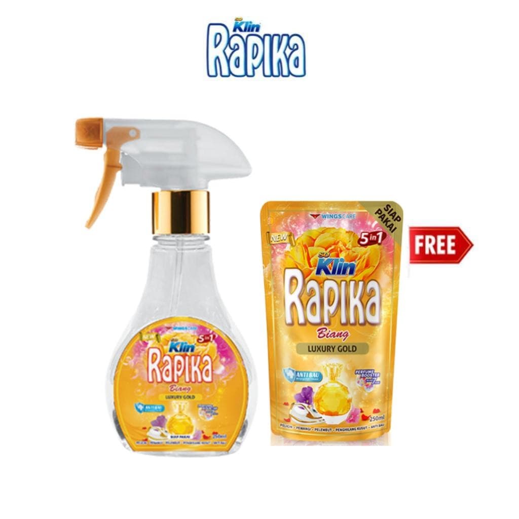 Review Rapika Biang Gold: Setrika Licin, Wangi Seharian!