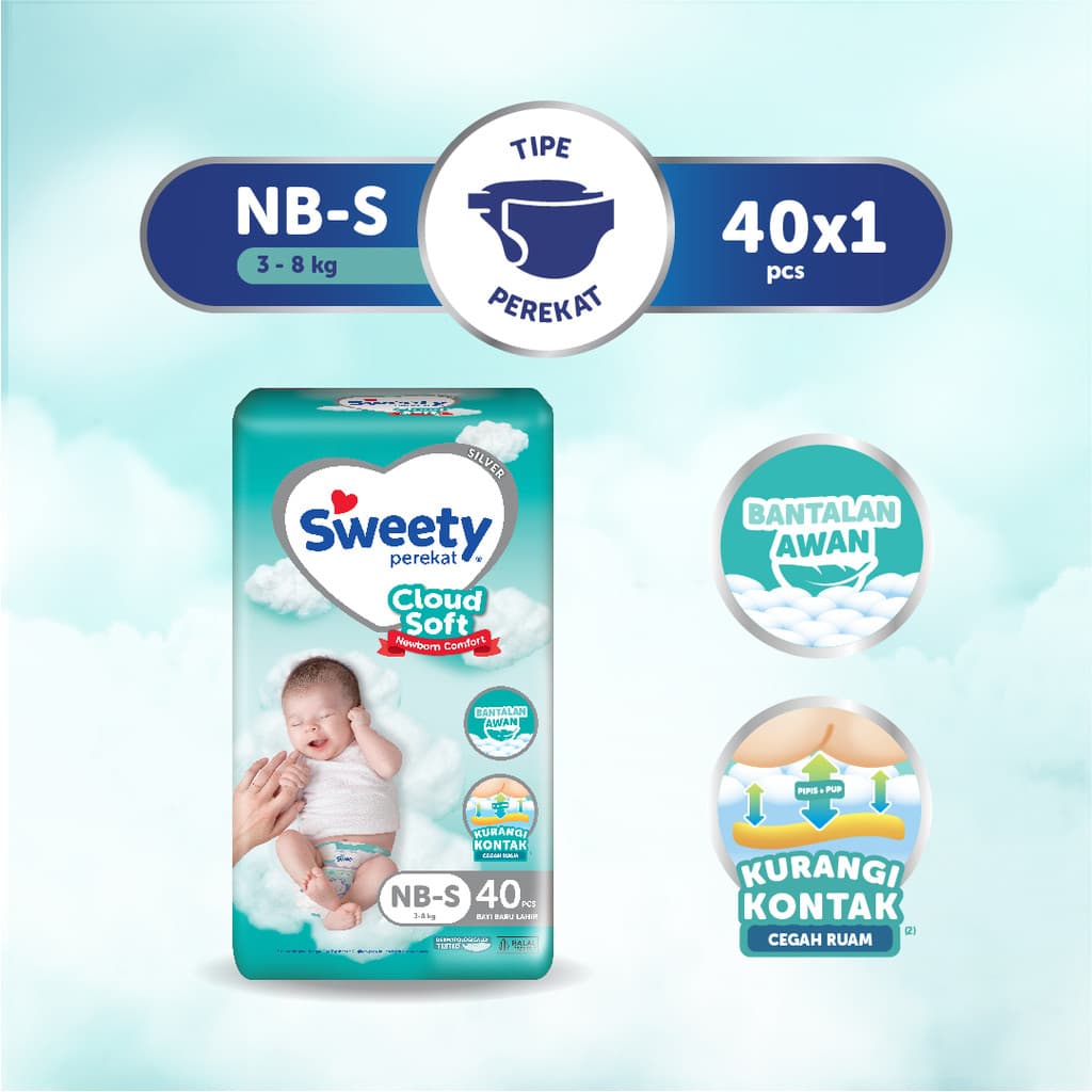 Review Sweety Silver Comfort NB-S: Popok Andalan Si Kecil?