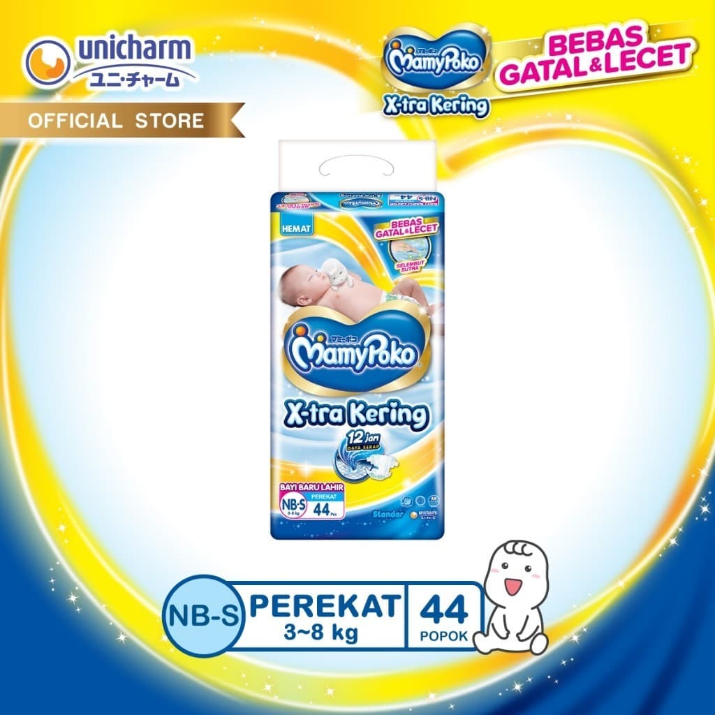 Review MamyPoko X-tra Kering: Popok Hemat, Bokong Bayi Happy