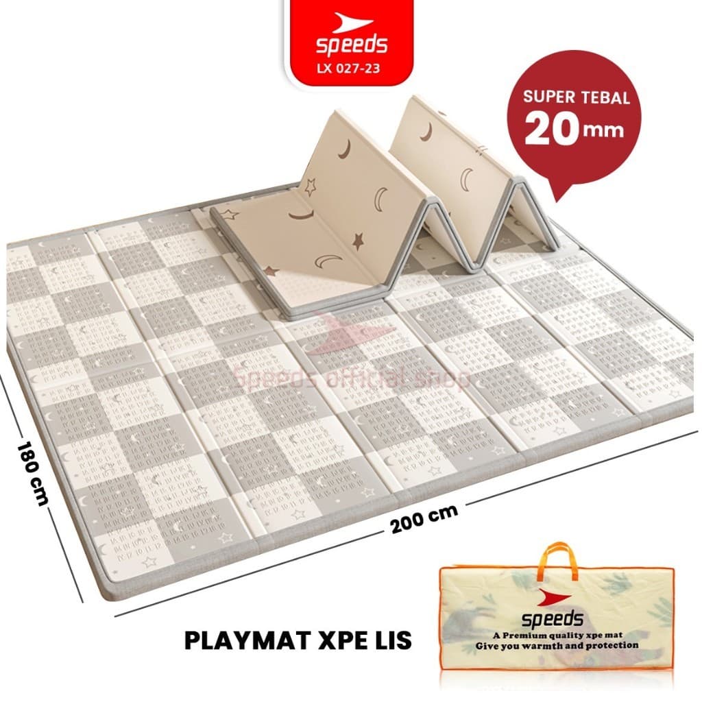 Review Playmat SPEEDS LX 027-23: Arena Bermain Si Kecil