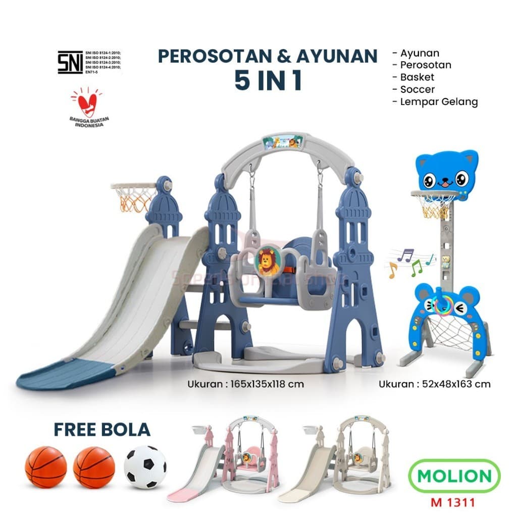 Prosotan Mainan Anak 5in1 SNI HDPE - Aman & Seru!