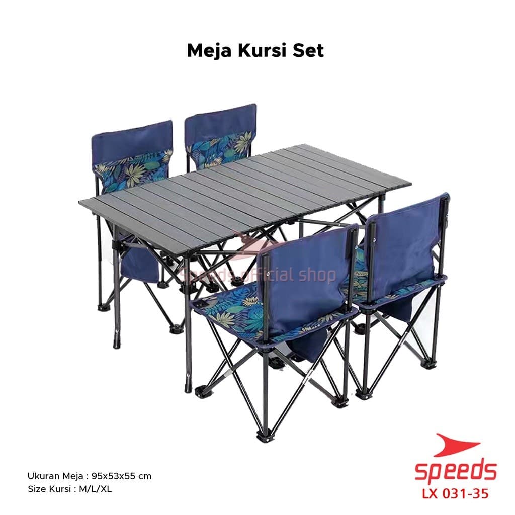 Review SPEEDS 031-35: Meja Lipat Camping Anti Ribet!