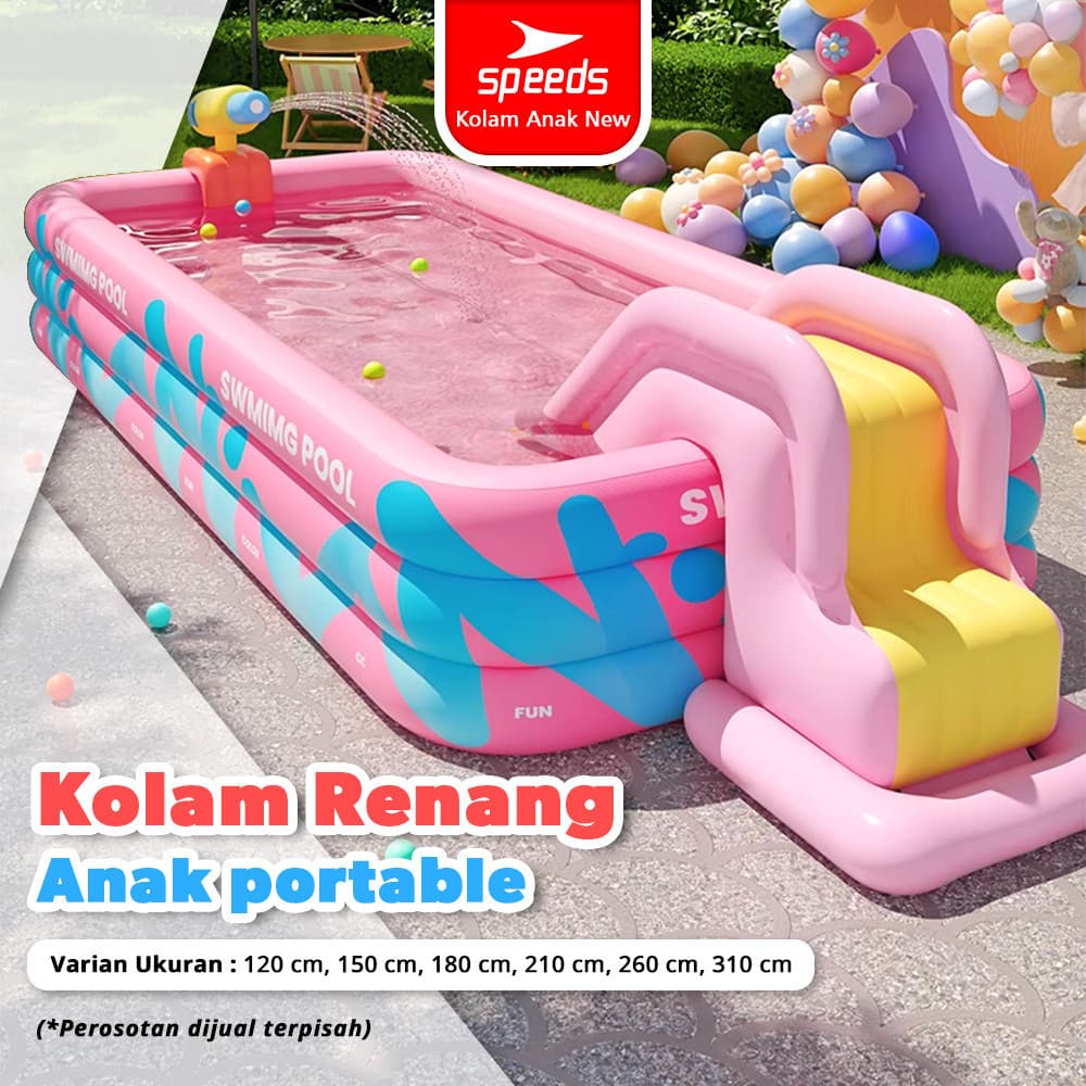 SPEEDS 020-52: Kolam Renang Anak Tiup Jumbo + Prosotan!