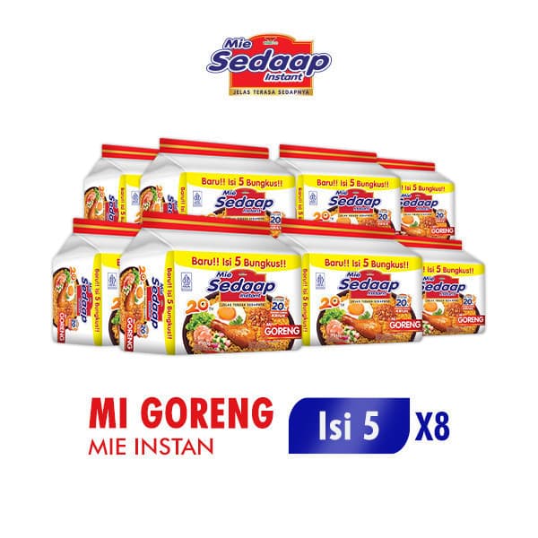 Sedaap Mie Instan Goreng: Rasa Klasik, Stok Praktis!