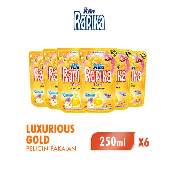 Rapika Biang Luxurious Gold: Rahasia Pakaian Wangi Mewah & Bebas Kusut!