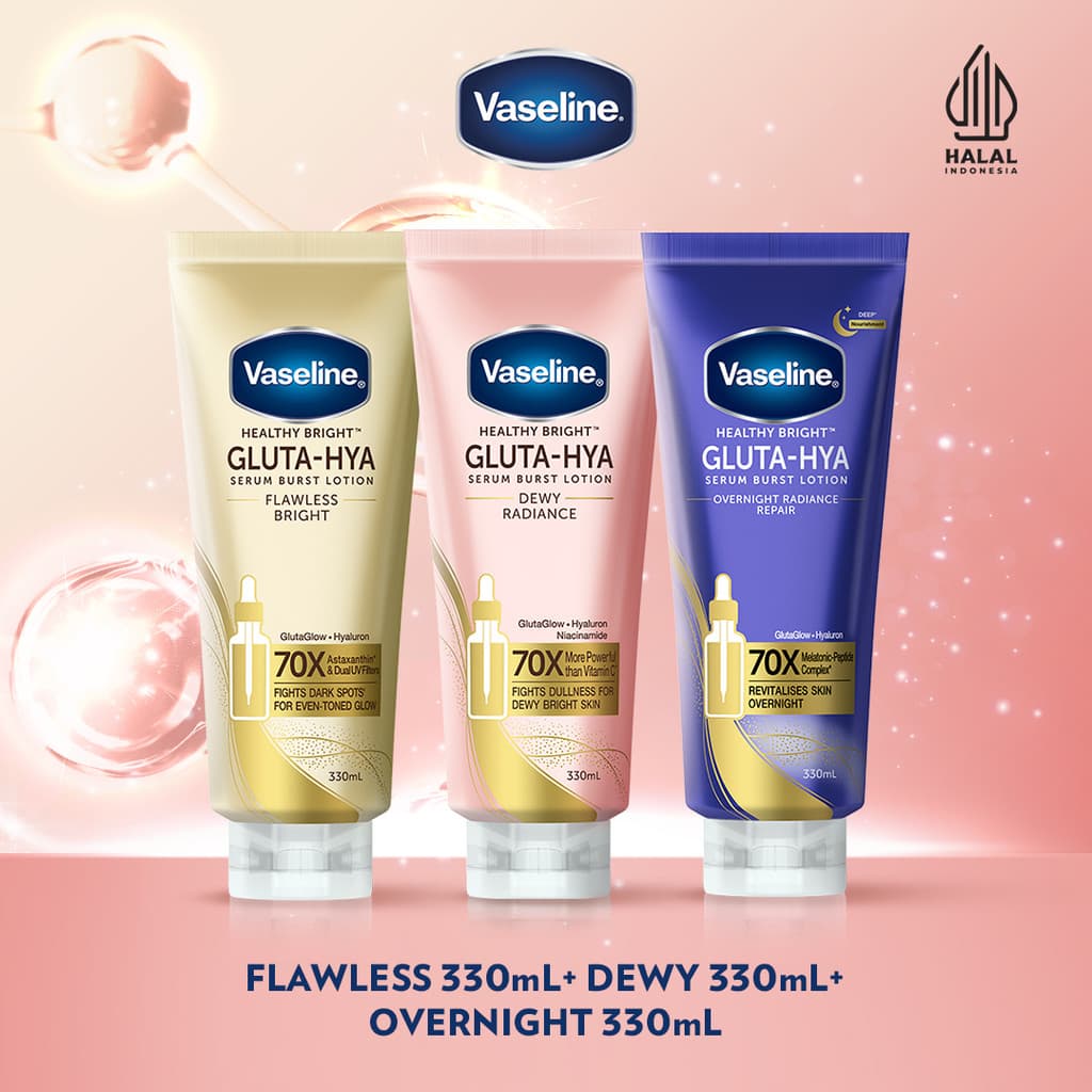 Review Vaseline Gluta Hya: Lotion Ajaib Anti Lengket?