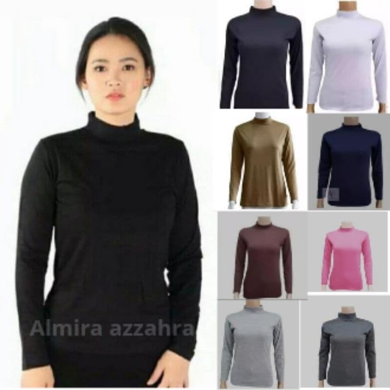 Manset Turtle Neck Wanita: Nyaman Maksimal, Gaya Optimal!