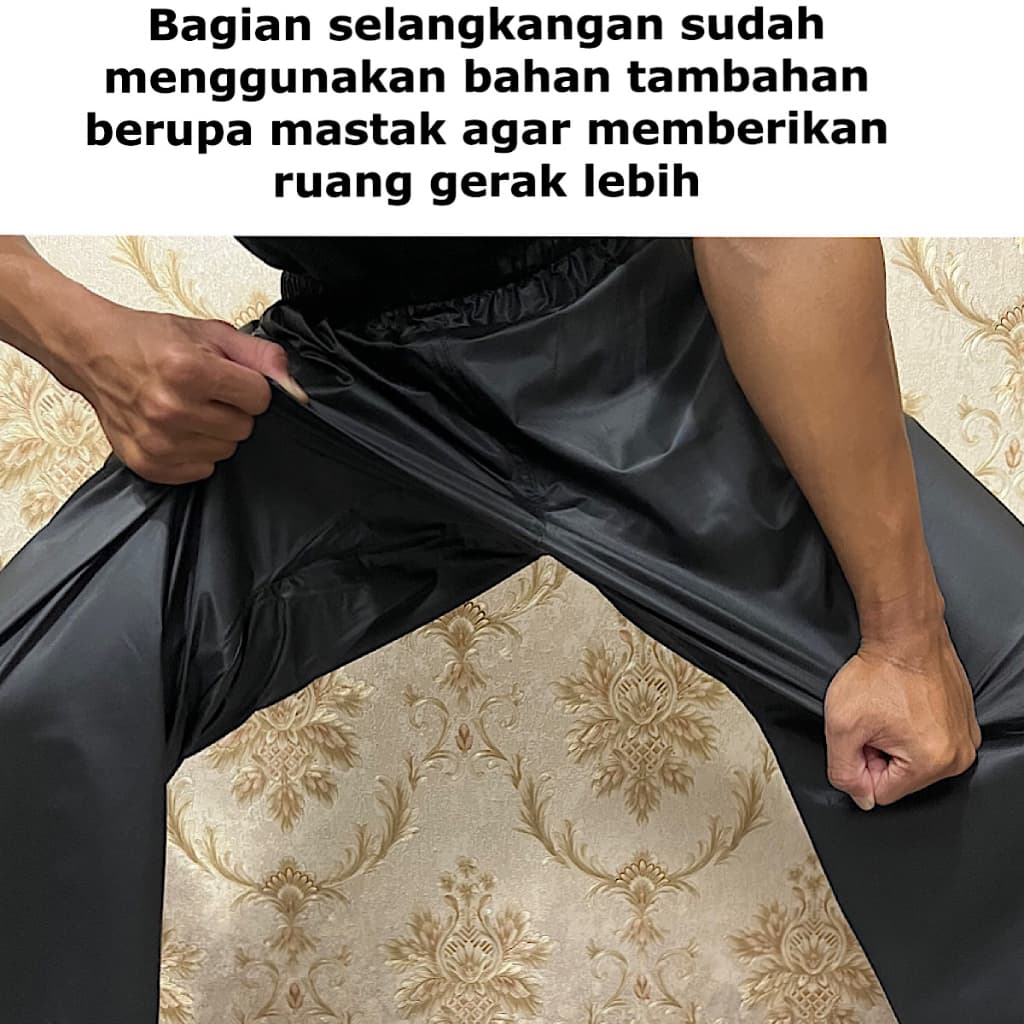 Review Celana Jas Hujan Latansa PVC: Anti Sobek & Rembes, Siap Terobos Hujan!