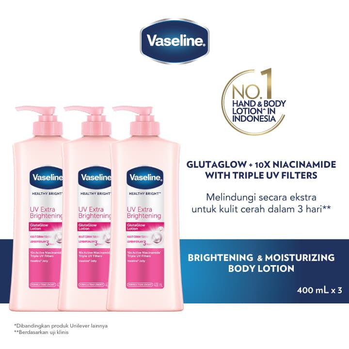 Review Vaseline Healthy Bright UV Brightening Lotion: Cerah dalam 7 Hari?