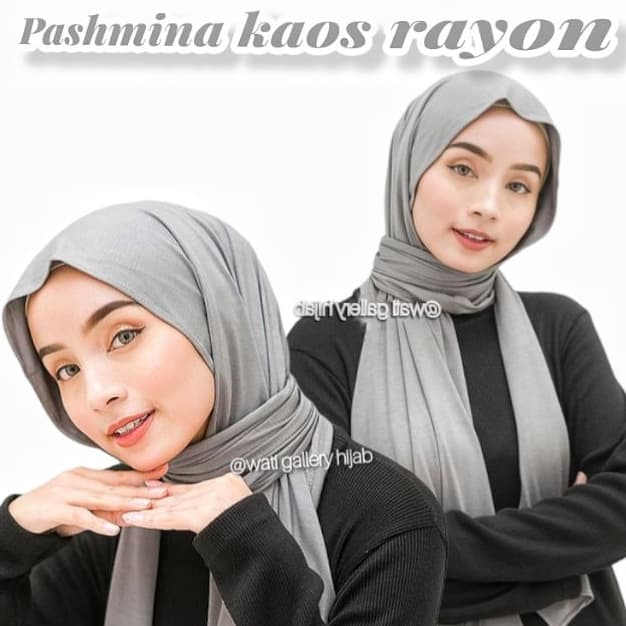 Review Pashmina Kaos Rayon: Definisi Cantik Tanpa Ribet