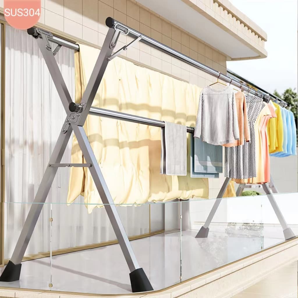 Review Jemuran Baju Lipat SUS-304: Anti Karat, Kuat & Hemat Tempat!