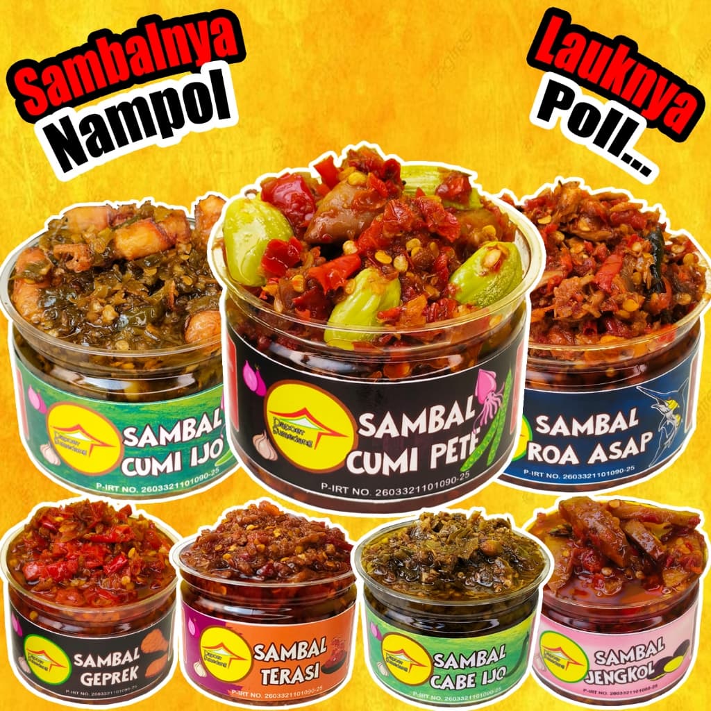 Dapoer Sumedang: Surga Sambal & Lauk Praktis Khas Nusantara!