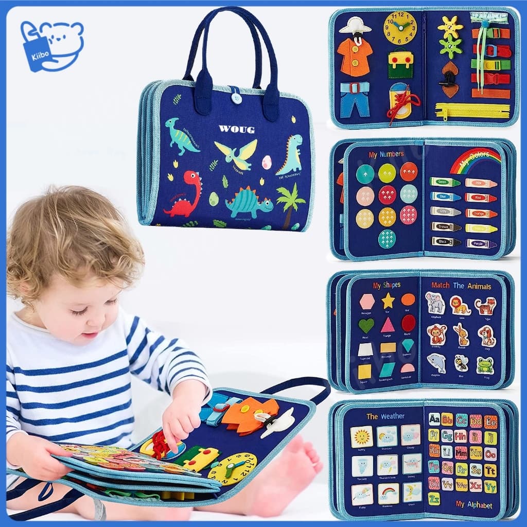 Review Busy Board: Mainan Montessori Juara Bikin Anak Anteng?