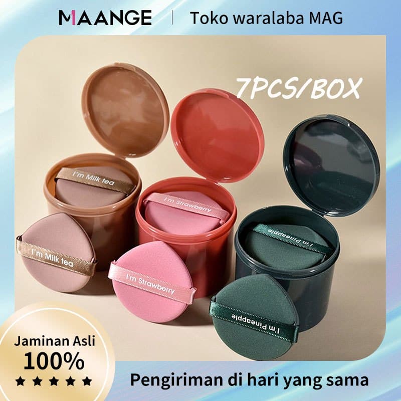 Review MAANGE Spons Make Up 1306: Set 7 in 1 Multifungsi!