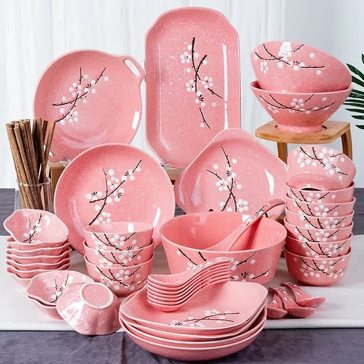 Review VAES Japanese Blossom: Sulap Meja Makan Jadi Aesthetic