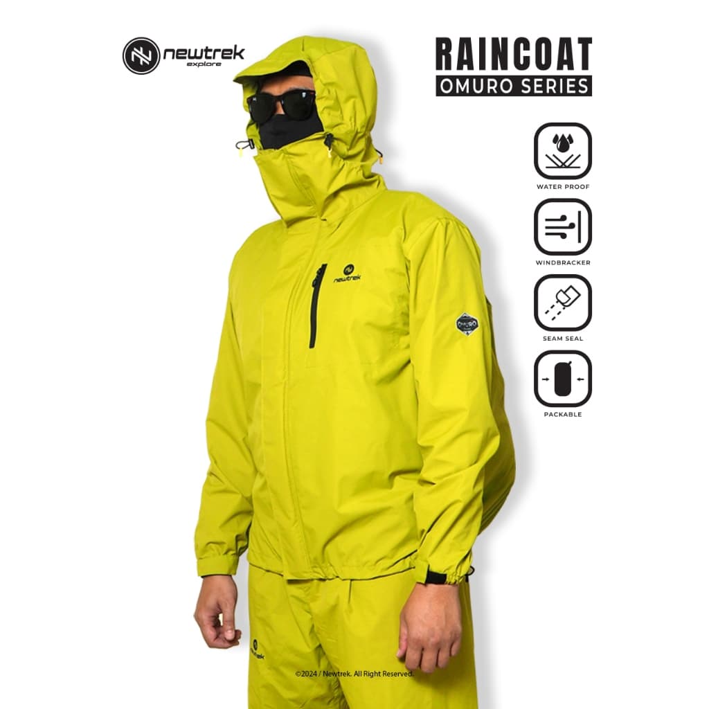 Review Jas Hujan Newtrek Gorpcore Omuro: Kece Saat Hujan!