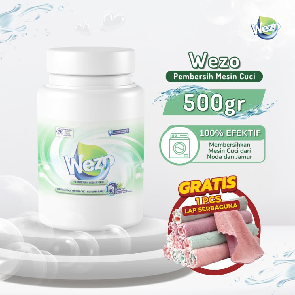 Review Wezo 500gr: Pembersih Mesin Cuci Ampuh Anti Jamur!
