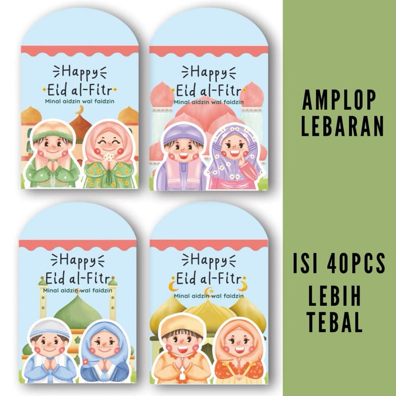 Amplop Lebaran Isi 40 Pcs: THR Makin Meriah & Praktis!