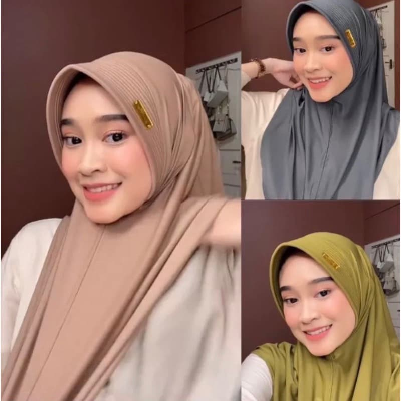 Review Natasha Hijab Bergo Hamidah: Murah, Adem, & Anti-Ribet?