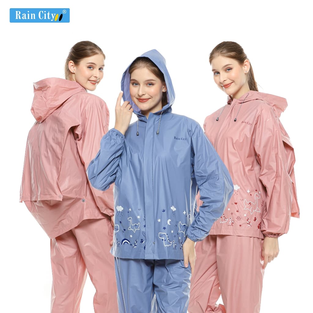 Review Jas Hujan RAIN CITY 70047: Anti Rembes & Gemas!