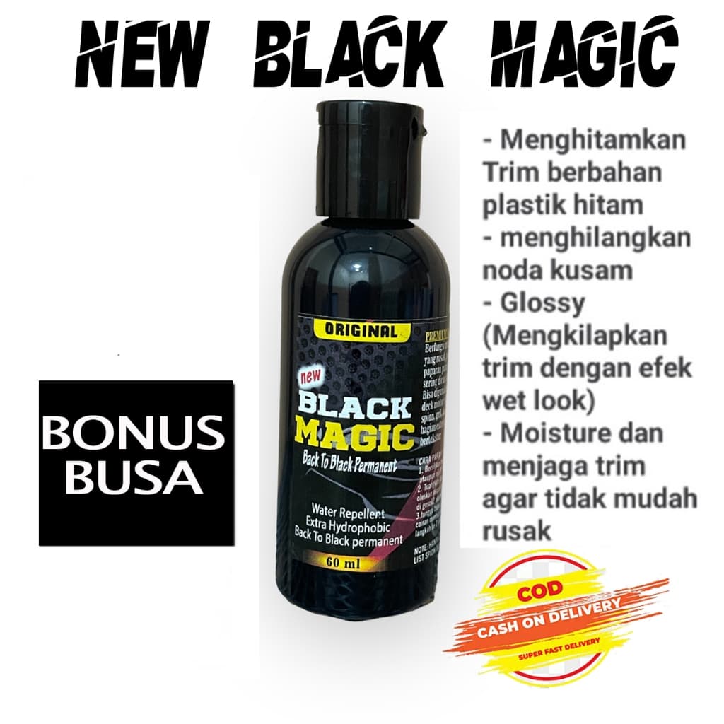 Review Black Magic Penghitam Body Motor: Bikin Motor Kinclong Lagi!