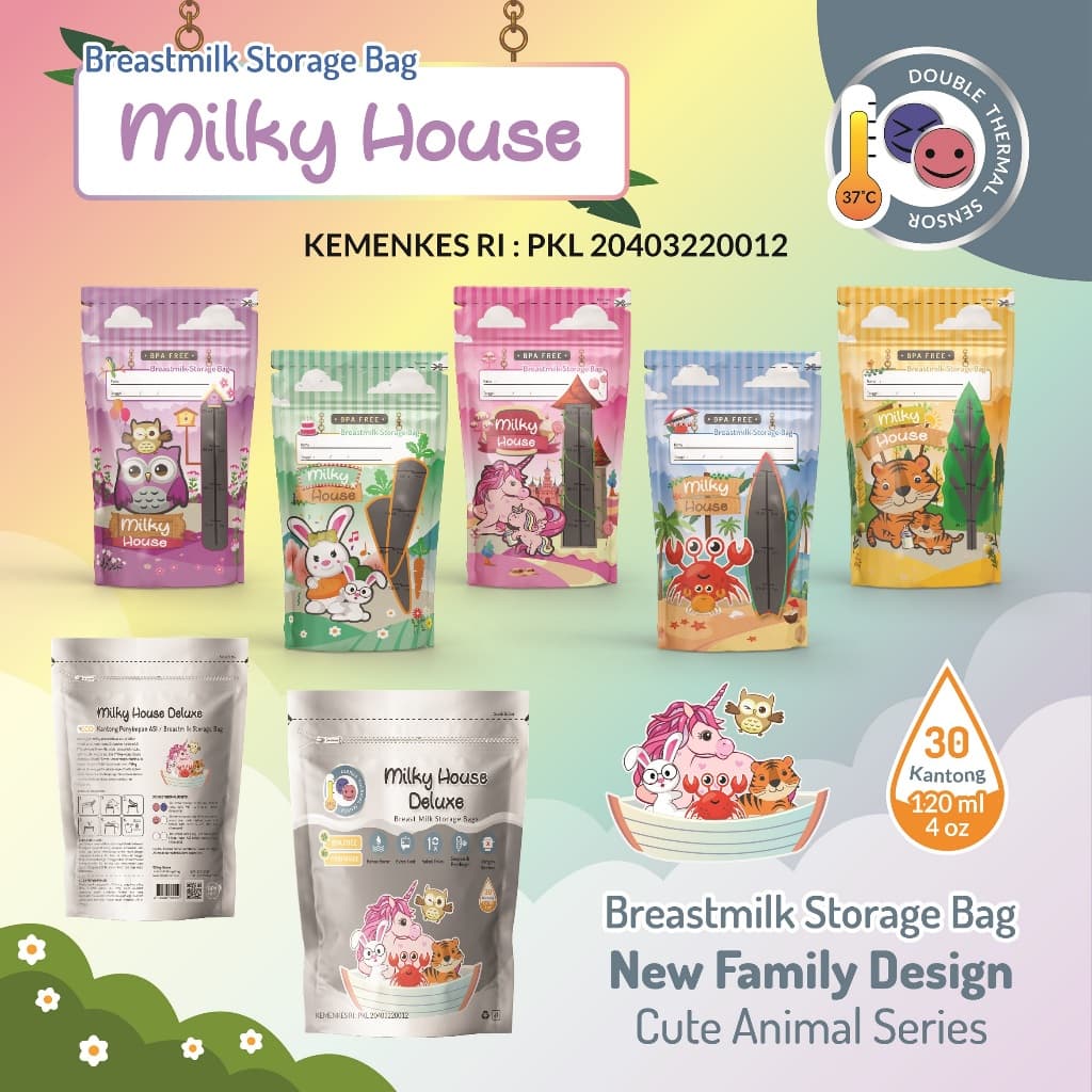 Review Kantong ASI Milky House: Murah Meriah, Anti Bocor?