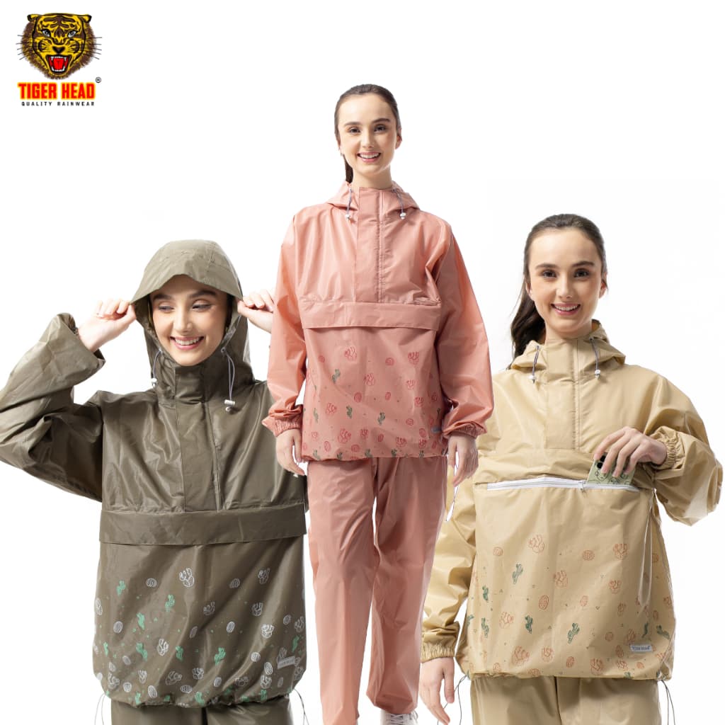 Review Jas Hujan Tiger Head Olivia 70021: Kantong Ajaib!