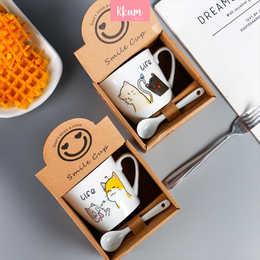 Review Gelas Kopi Keramik Set: Ngopi Cantik Ala Kafe di Rumah