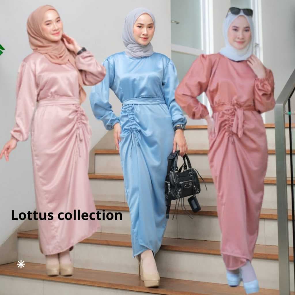 Review Dress Serut Satin: Mewah atau Murah?