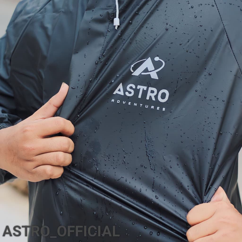 Review Jas Hujan ASTRO ADVENTURES: Anti Rembes, Kuat & Jumbo!