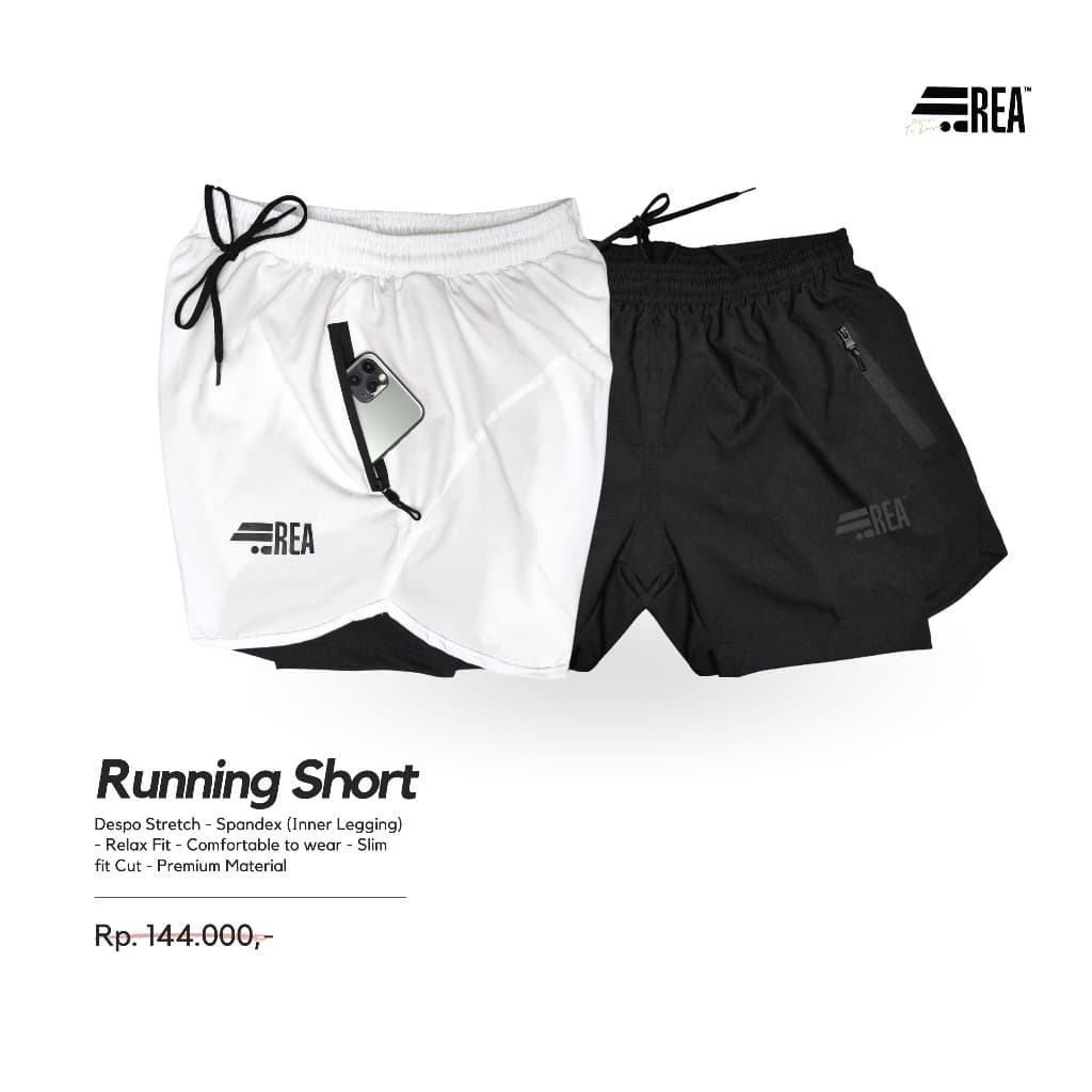 REA ACTIVEWEAR 2in1 Legging: Gaya & Nyaman Maksimal Saat Olahraga