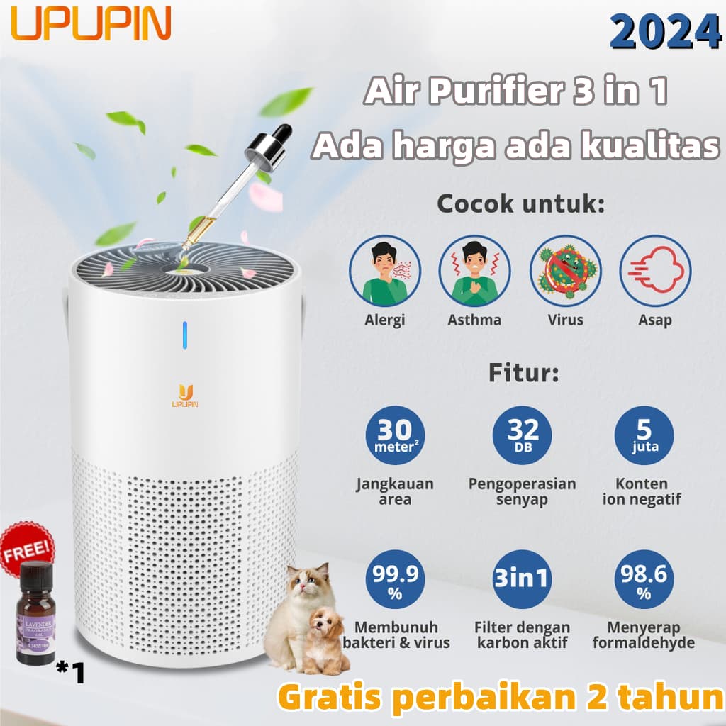 Review UPUPIN Air Purifier: Solusi Udara Segar & Wangi Hemat Budget