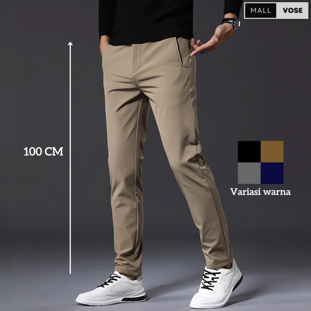 Review Mallvose Celana Chino: Premium, Slimfit, Nyaman Seharian!