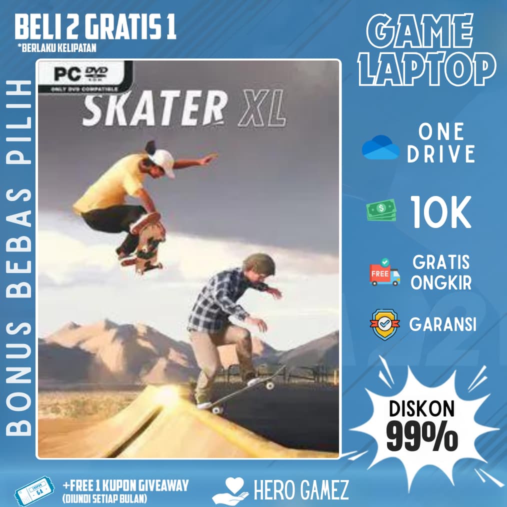 Review Skater XL: Bukan Game Skate Biasa, Ini Kanvas Digital!