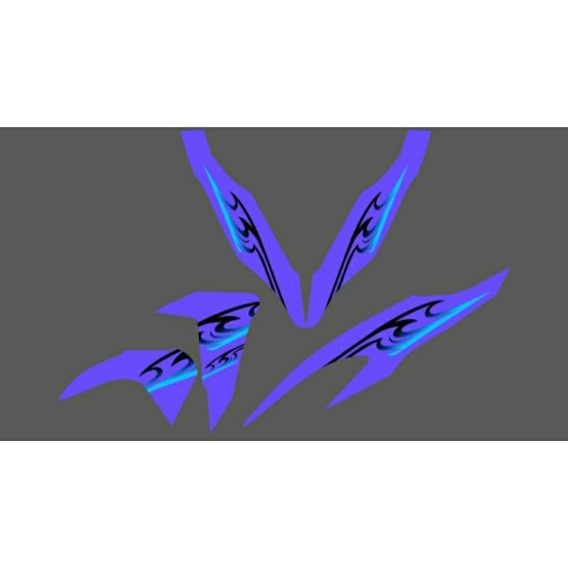 Stripping Stiker Transparan Vario LED New Gen 1: Bikin Motor Makin Kece!